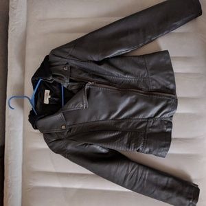 Leather jacket